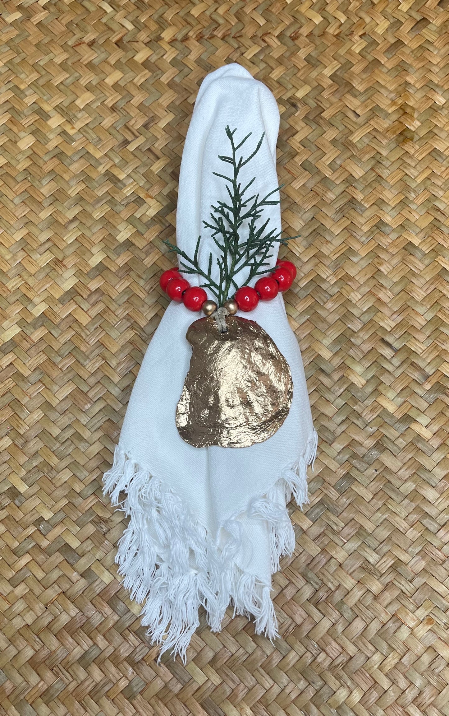 Holly Berry Napkin Rings - 4