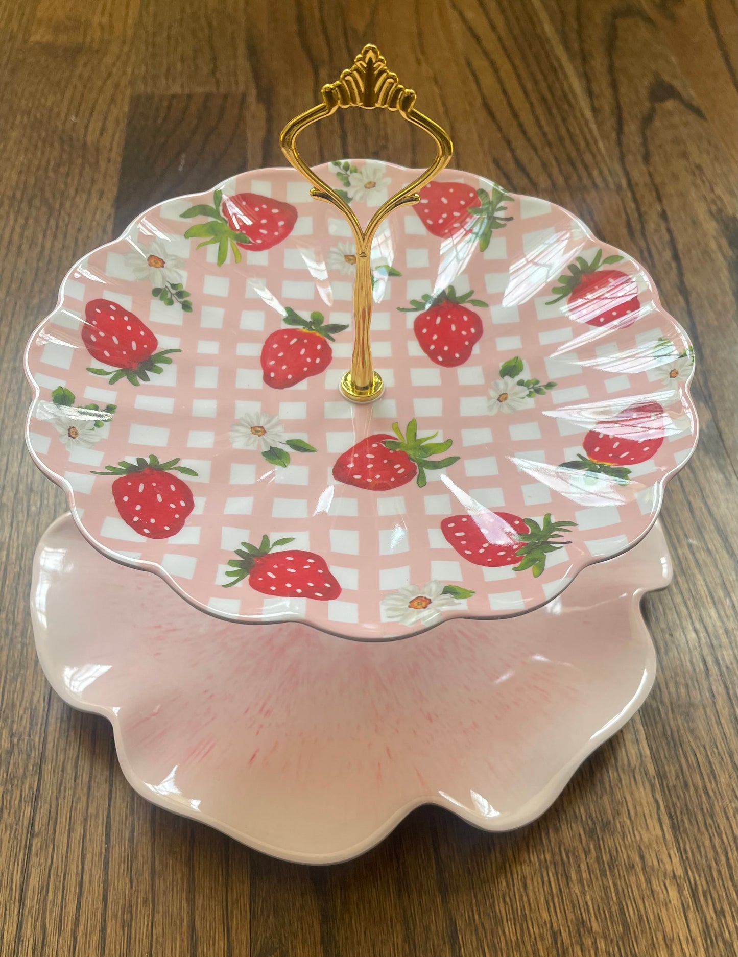 Strawberry Check Mini