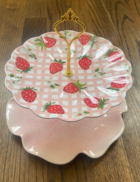 Strawberry Check Mini