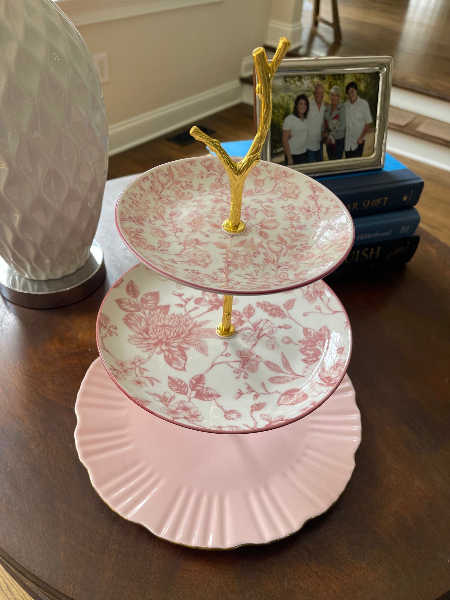 Pink Floral Dahias