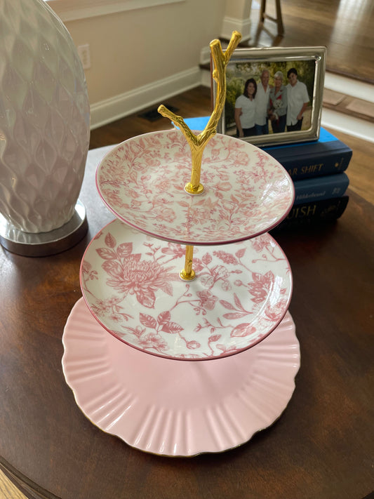 Pink Floral Dahias